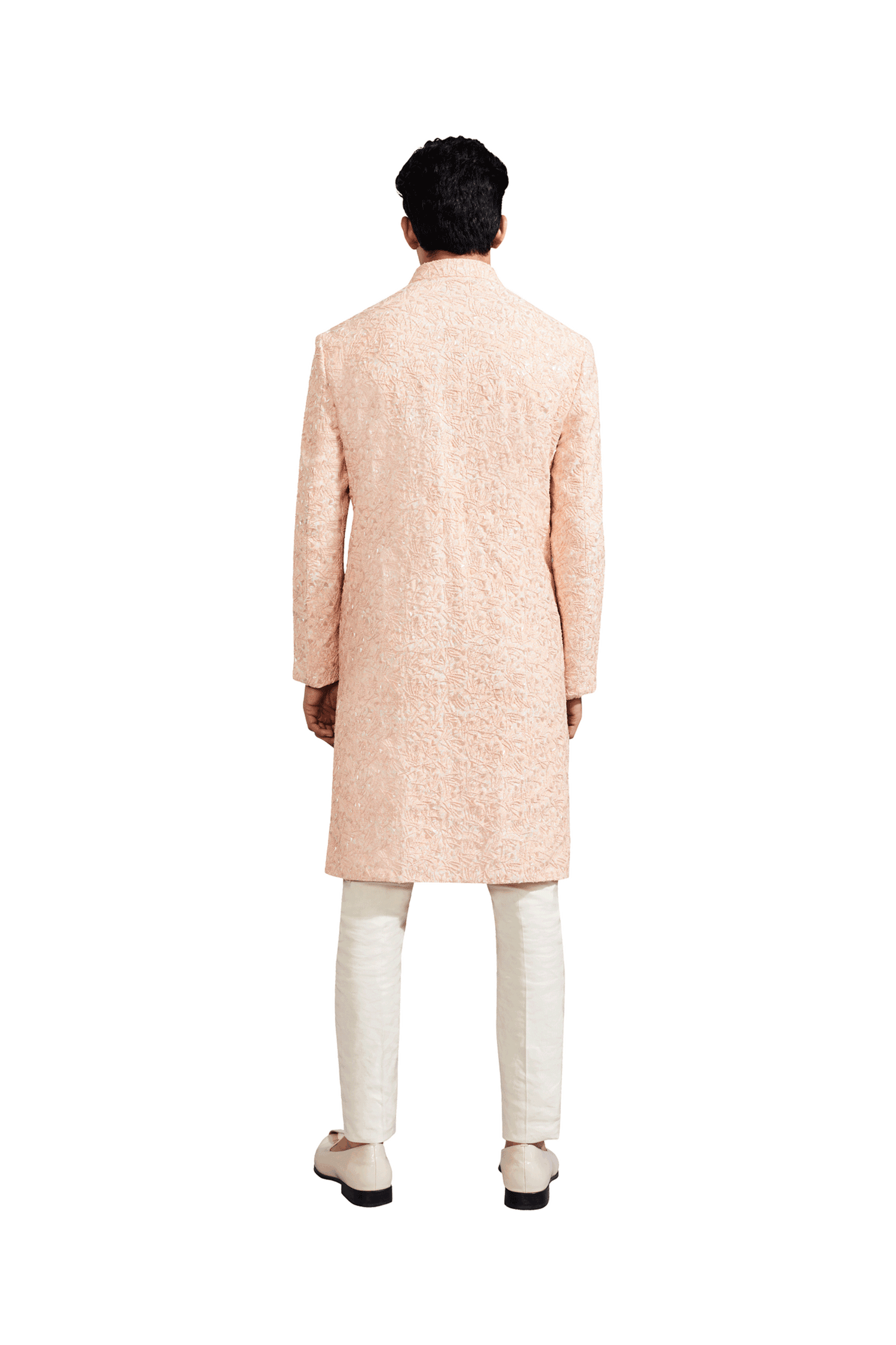 TEXTURED WHEAT FOLIAGE HIGHLIGHTED JACKET  