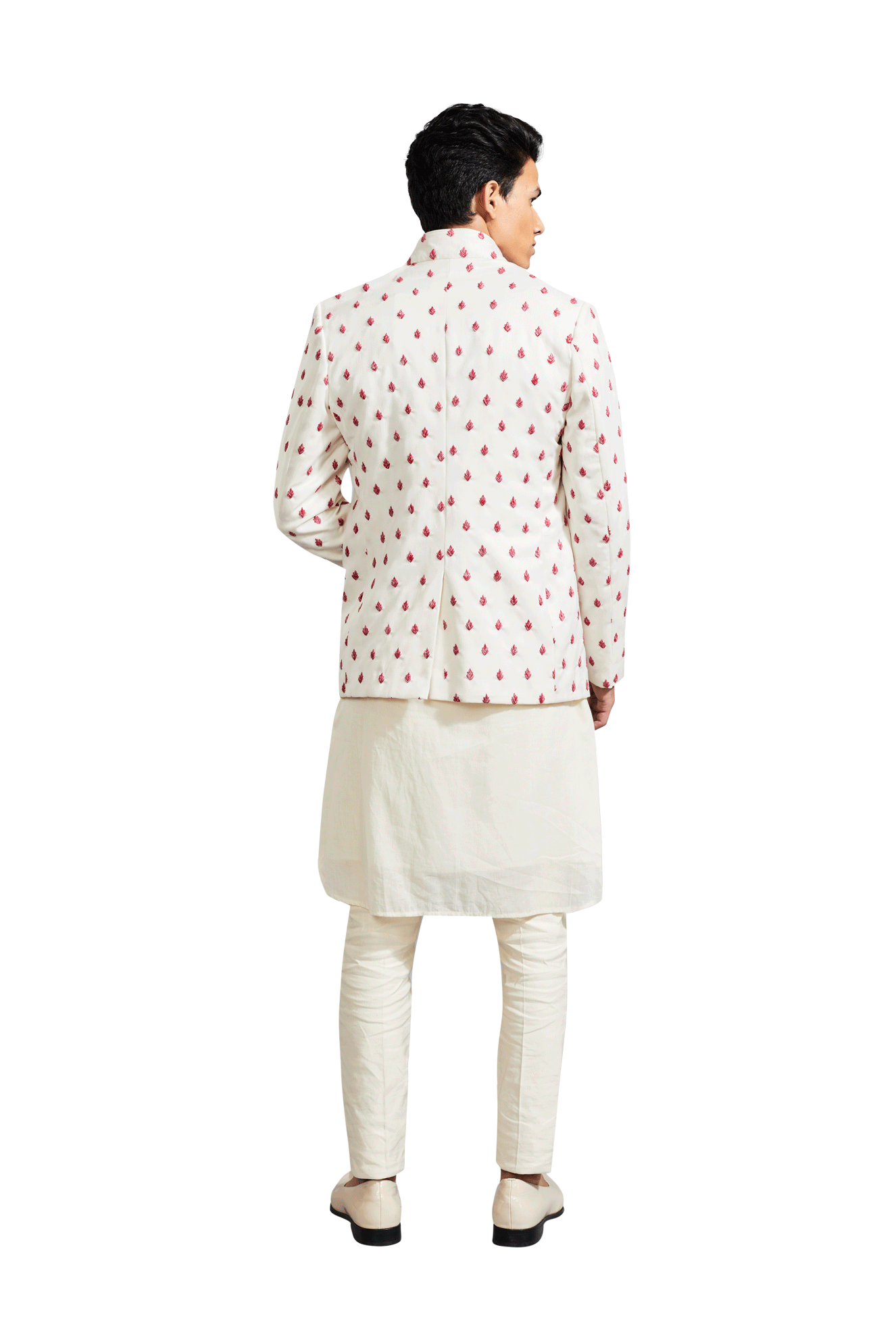 FIRE THREAD VANILLA BANDHGALA  