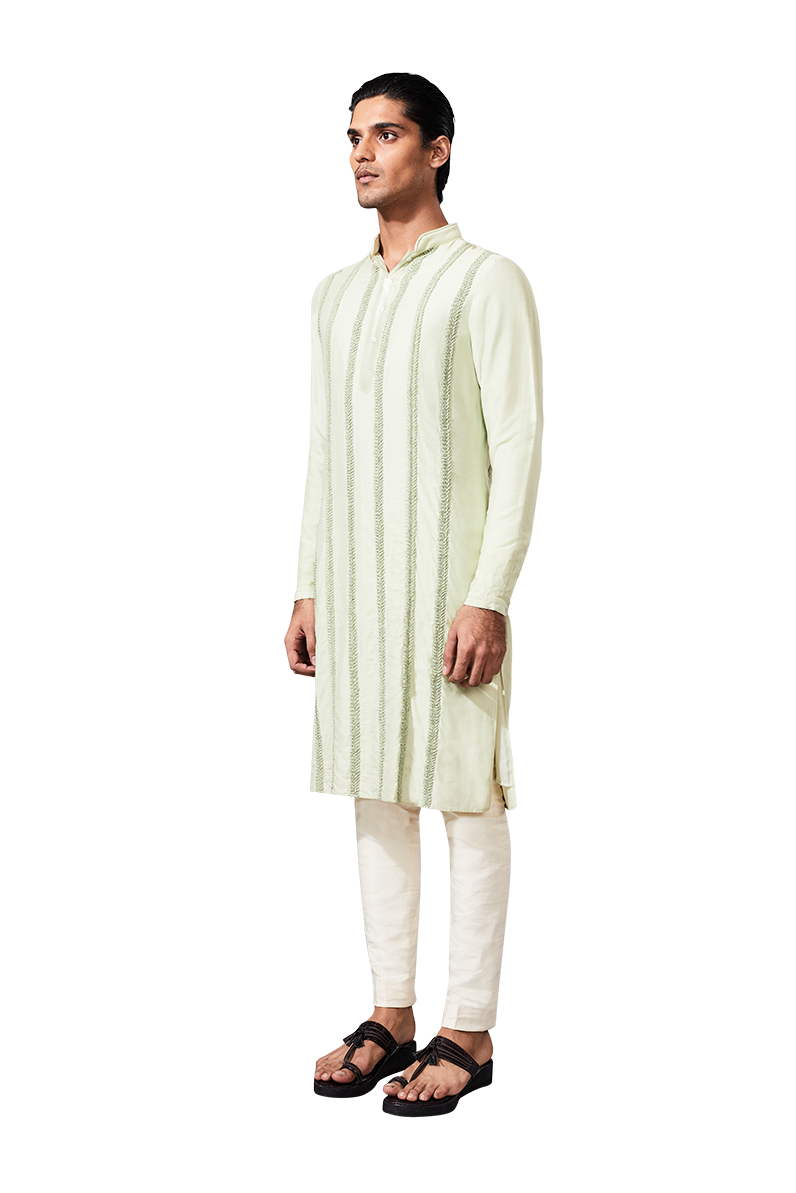 SMALL CHEVRON KURTA  