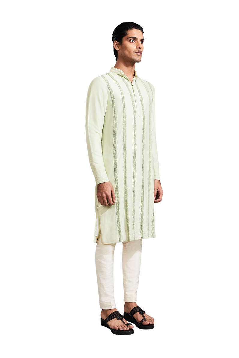 SMALL CHEVRON KURTA  