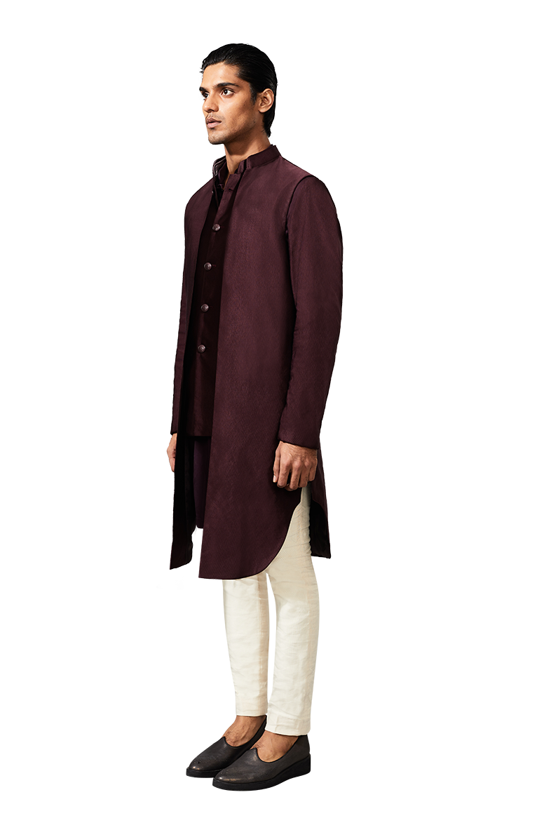 PLAIN MOCK LAYER JACKET  