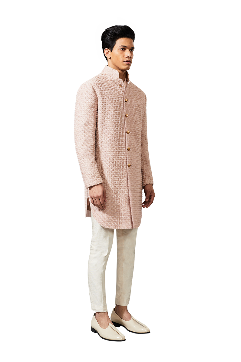 PLANT BEADED  PINK JACKET  