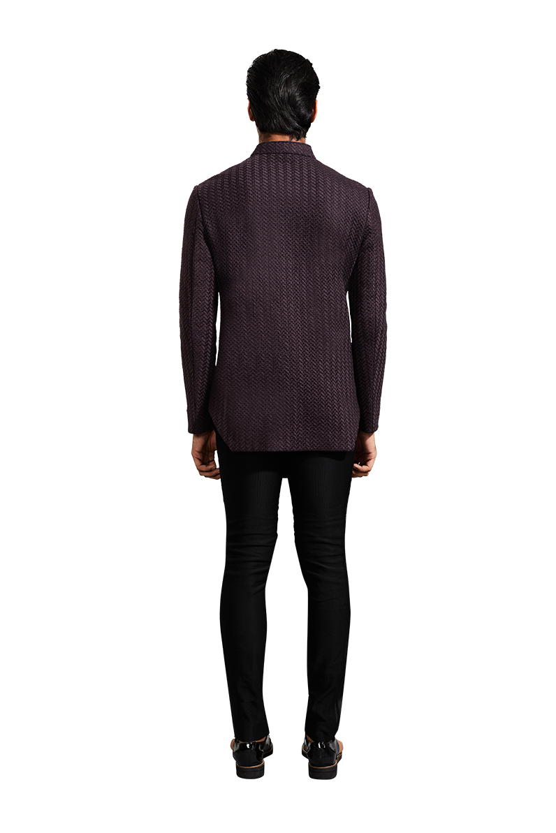 HONEYCOMB PURPLE JACKET  